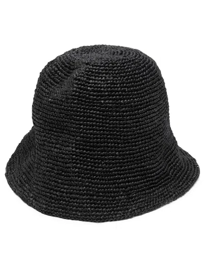 Shop Ibeliv Andao Hat Accessories In Black