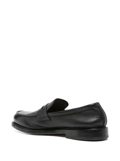 Shop Premiata Nodik Loafers Shoes In Black