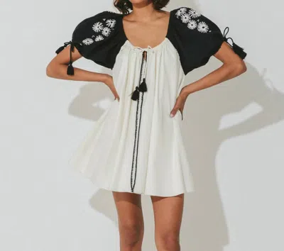 Shop Cleobella Kimaya Mini Dress In Multi In White
