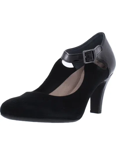 Shop Giani Bernini Velmah Womens Ankle Strap Mary Jane Heels In Black