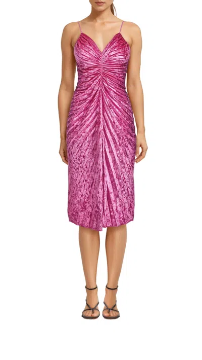 Shop Delfi Collective Marylin Midi Dress In Pink