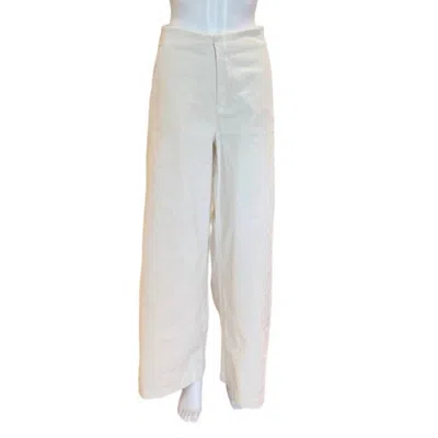 Shop Lanhtropy Women's Luna Corduroy Pant In Off-white