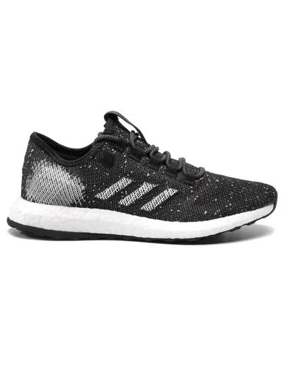 Shop Adidas Originals Men's Pureboost Running Shoes In Cblack,clowhi,rawwht In Black