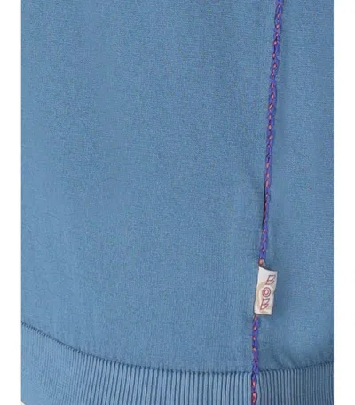 Shop Bob Chall Jeans Pullover In Blue