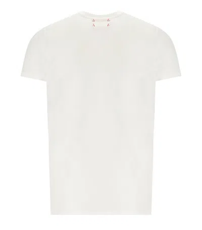 Shop Bob Even Cream T-shirt In White