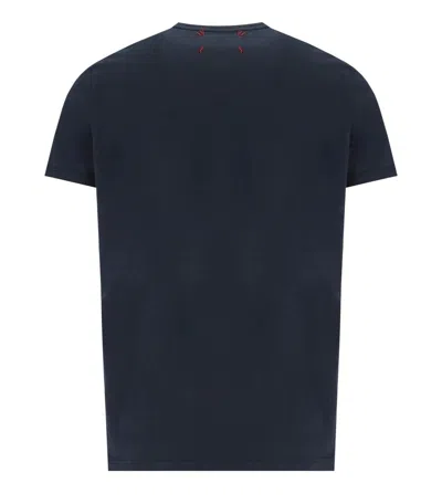 Shop Bob Naif Navy Blue T-shirt