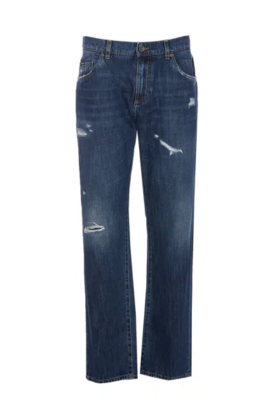 Shop Dolce & Gabbana Jeans In Blue