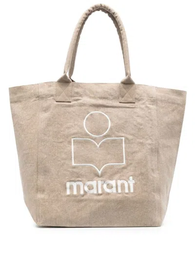 Shop Isabel Marant Yenky Tote Bag In Brown