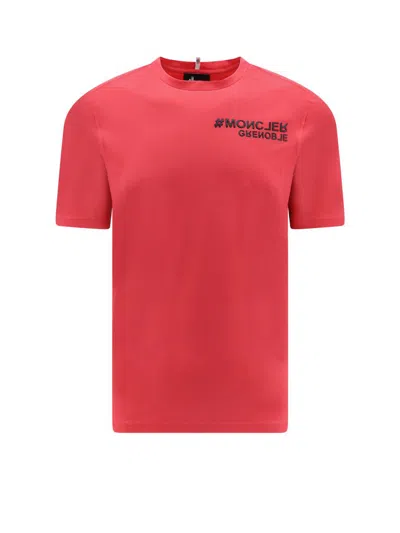 Shop Moncler Grenoble T-shirt In Red