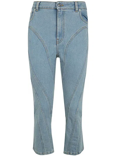 Shop Mugler Pa0426 Jeans Clothing In Blue