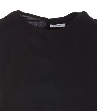 Shop Patrizia Pepe T-shirts And Polos In Black