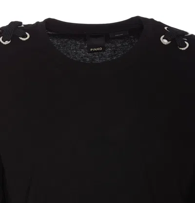 Shop Pinko T-shirts And Polos In Black