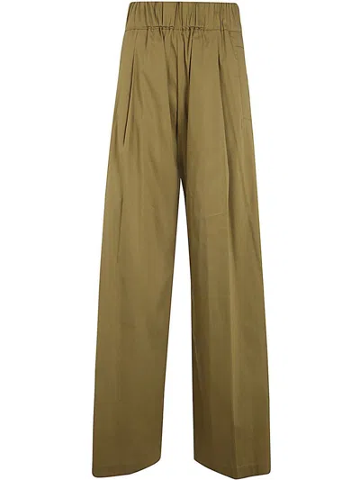 Shop Semicouture Jonny Trouser Clothing In Green