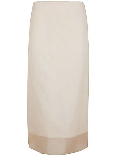 Shop Sportmax Aceti1234 Pencil Skirt Clothing In Pink & Purple