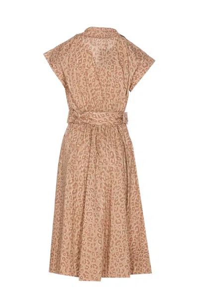 Shop Twinset Twin-set Dresses In Brown