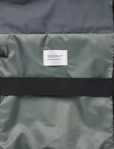 Shop Sandqvist Kaj Rolltop Backpack (organic/recycled) In Grey