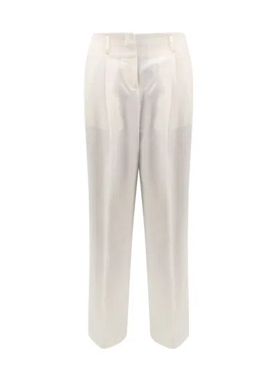 Shop Golden Goose Trouser In White