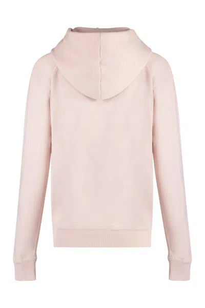 Shop Isabel Marant Étoile Malibu Cotton Hoodie In Pink