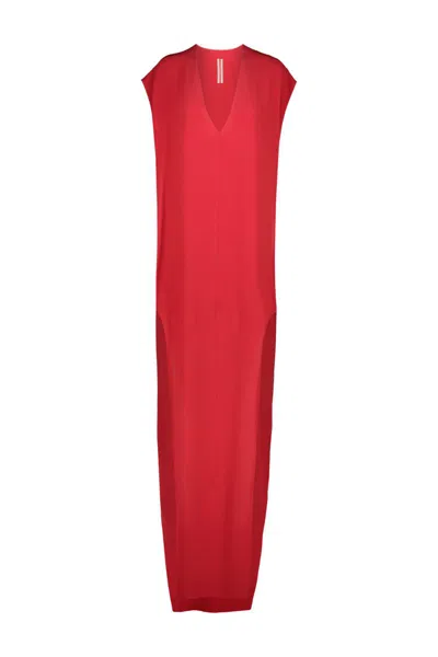 Shop Rick Owens Arrowhead Gown Clothing In Red