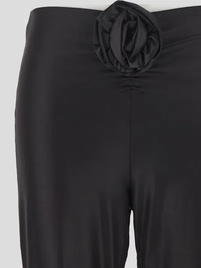 Shop Rotate Birger Christensen Rotate Trousers In Black