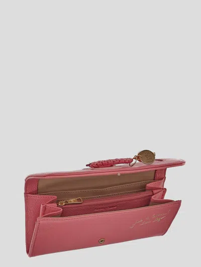 Shop See By Chloé See By Chloe' Wallets In Pushypink