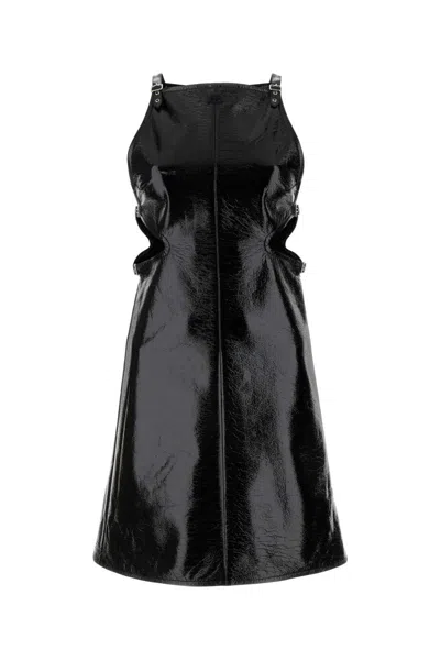 Shop Courrèges Courreges Dress In Black