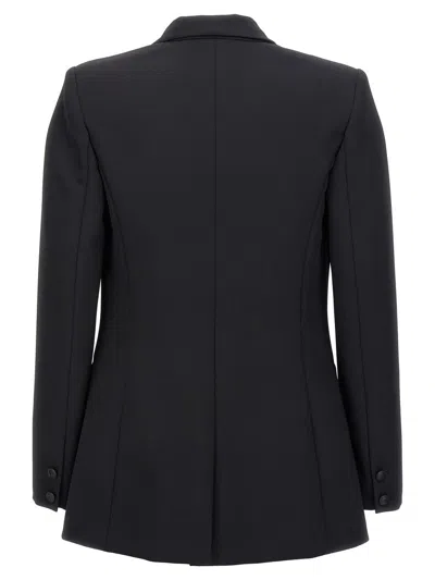 Shop Elisabetta Franchi Jackets In Black