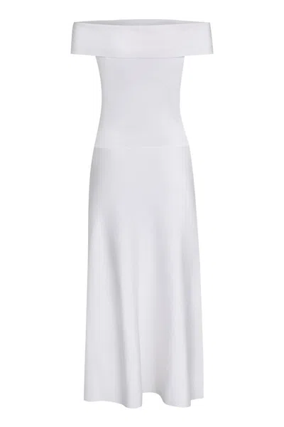 Shop Fabiana Filippi Dresses In White