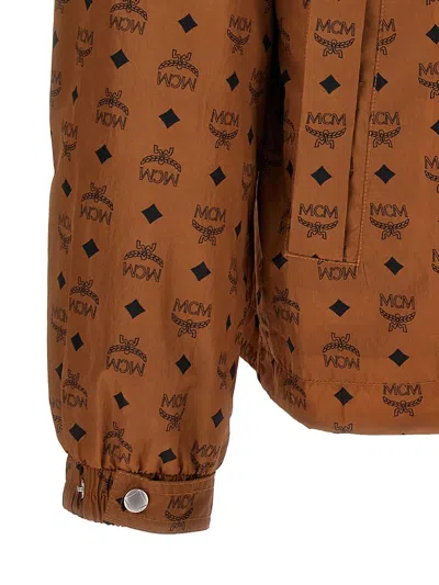 Shop Mcm Outerwears In Brown