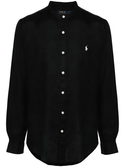 Shop Ralph Lauren Shirts In Black