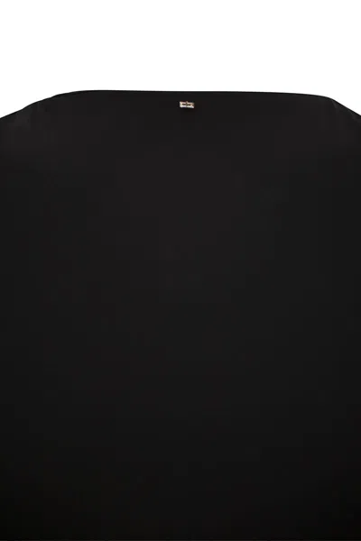 Shop Sportmax Albenga - Socked Jersey T-shirt In Black