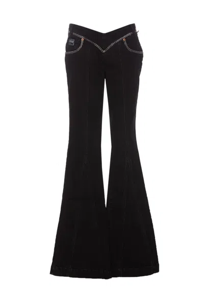 Shop Versace Jeans Couture Jeans In Black