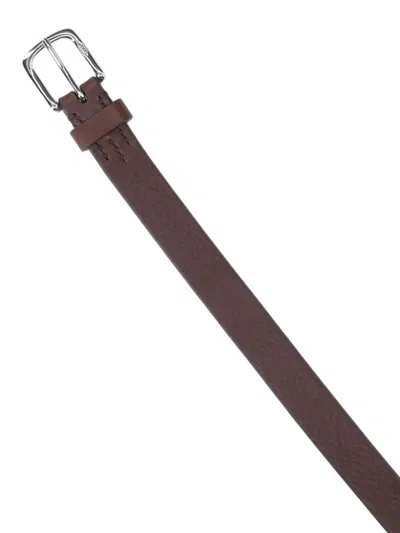 Shop J & M Davidson J&m Davidson Belts In Brown