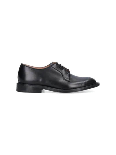 Tricker's Lace-up Business Dress Shoes In Black