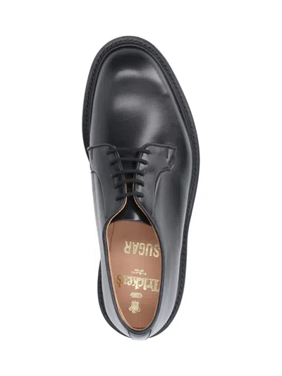 Tricker's Lace-up Business Dress Shoes In Black