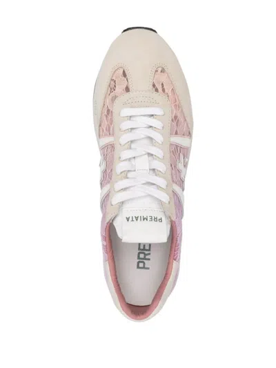 Shop Premiata 'beth 6713' Sneakers In Pink