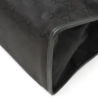 Shop Gucci -- Black Canvas Tote Bag ()