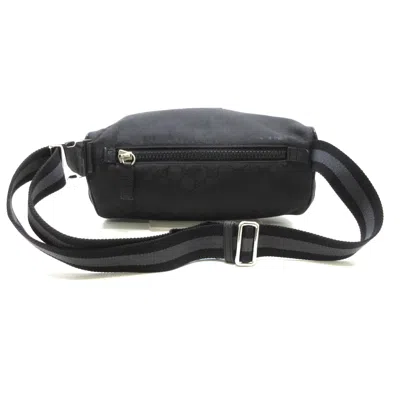 Shop Gucci Gg Pattern Black Synthetic Clutch Bag ()