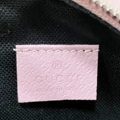 Shop Gucci Psychedelic Pink Leather Shoulder Bag ()