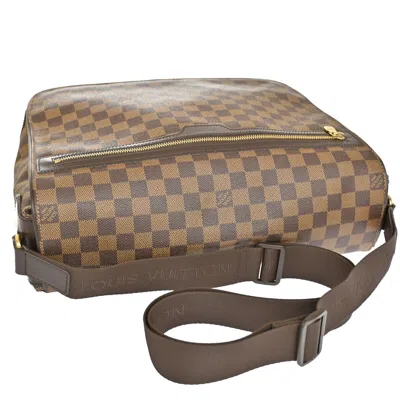 Pre-owned Louis Vuitton Bastille Brown Canvas Backpack Bag ()