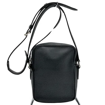 Pre-owned Louis Vuitton Danube Black Leather Shopper Bag ()