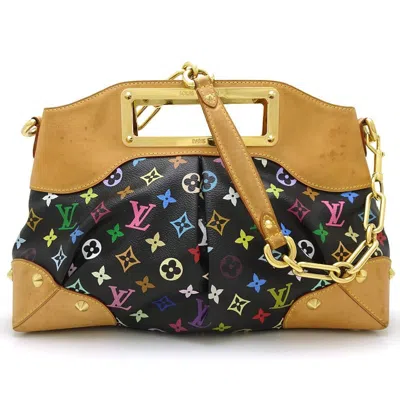 Pre-owned Louis Vuitton Judy Black Canvas Shoulder Bag ()