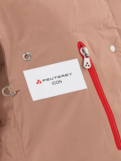 Shop Peuterey Elegant Rose Cotton Quilted Women's Jacket