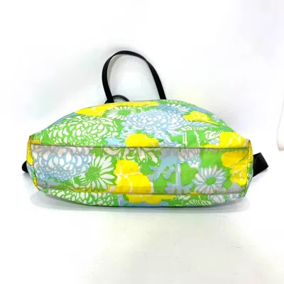 Shop Prada Flower Multicolour Synthetic Tote Bag ()