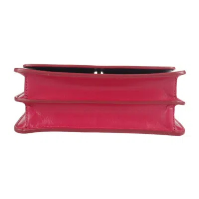 Shop Prada Saffiano Pink Leather Clutch Bag ()
