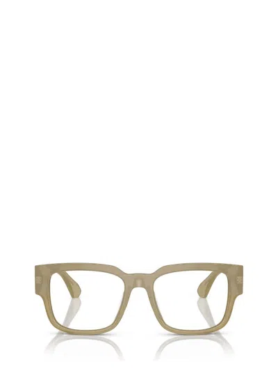 Shop Alain Mikli Eyeglasses In Opal Kaki Green