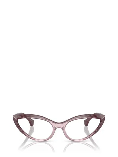 Shop Alain Mikli Eyeglasses In Pink/pointille Boudreax