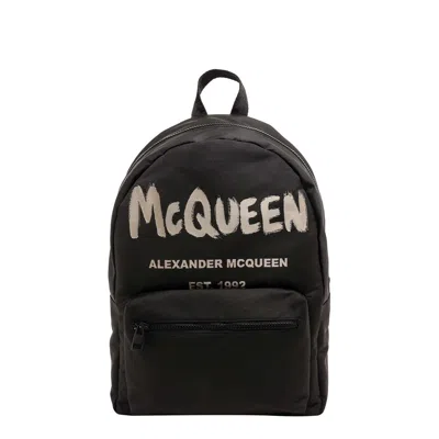 Shop Alexander Mcqueen Metropolitan In Black