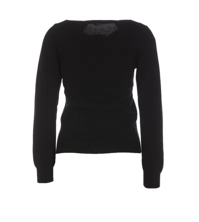 Shop Comme Des Garçons Play Comme Des Garcons Play Sweaters In Black