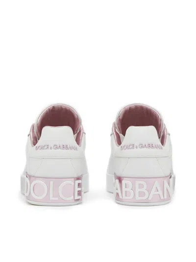 Shop Dolce & Gabbana Sneakers Shoes In White